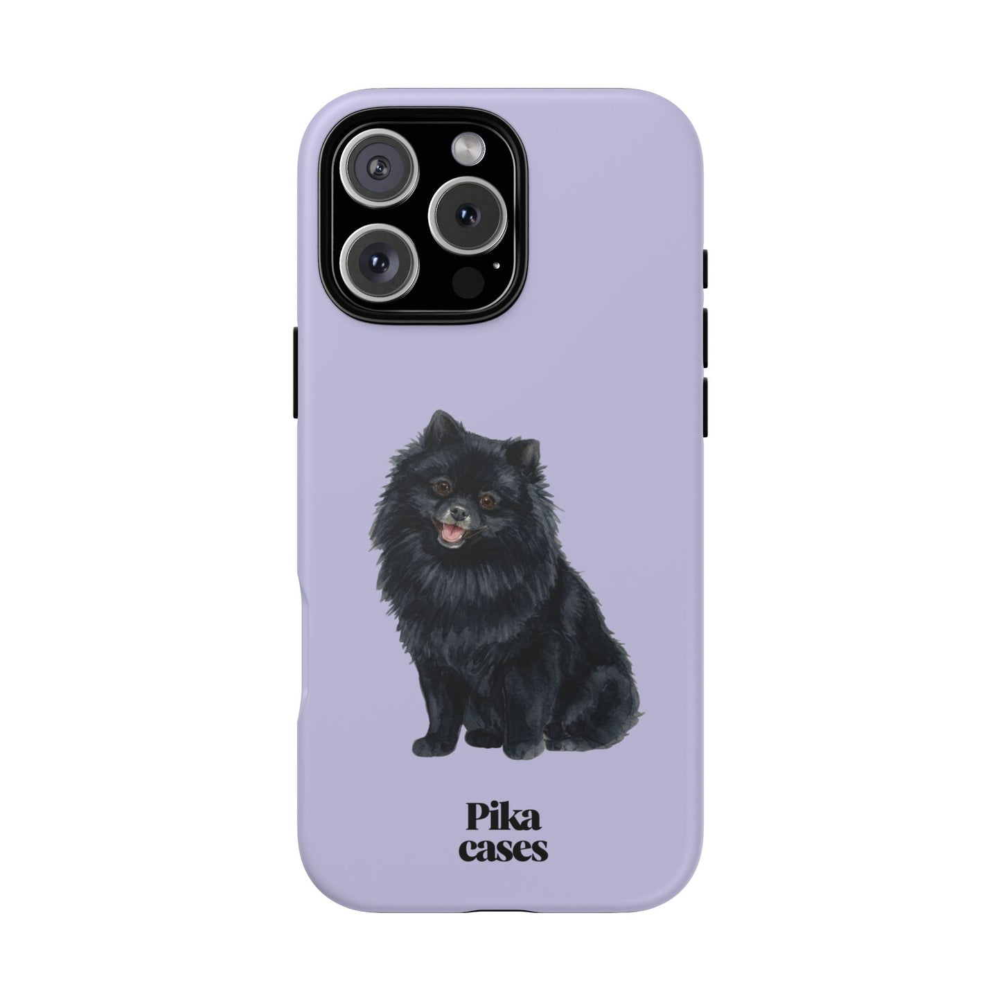 Black Pomeranian Phone Case