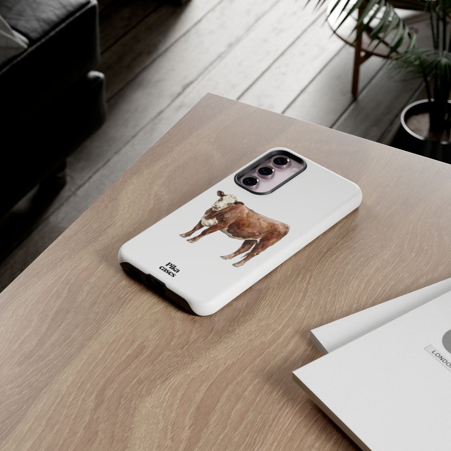 Hereford Cow Phone Case