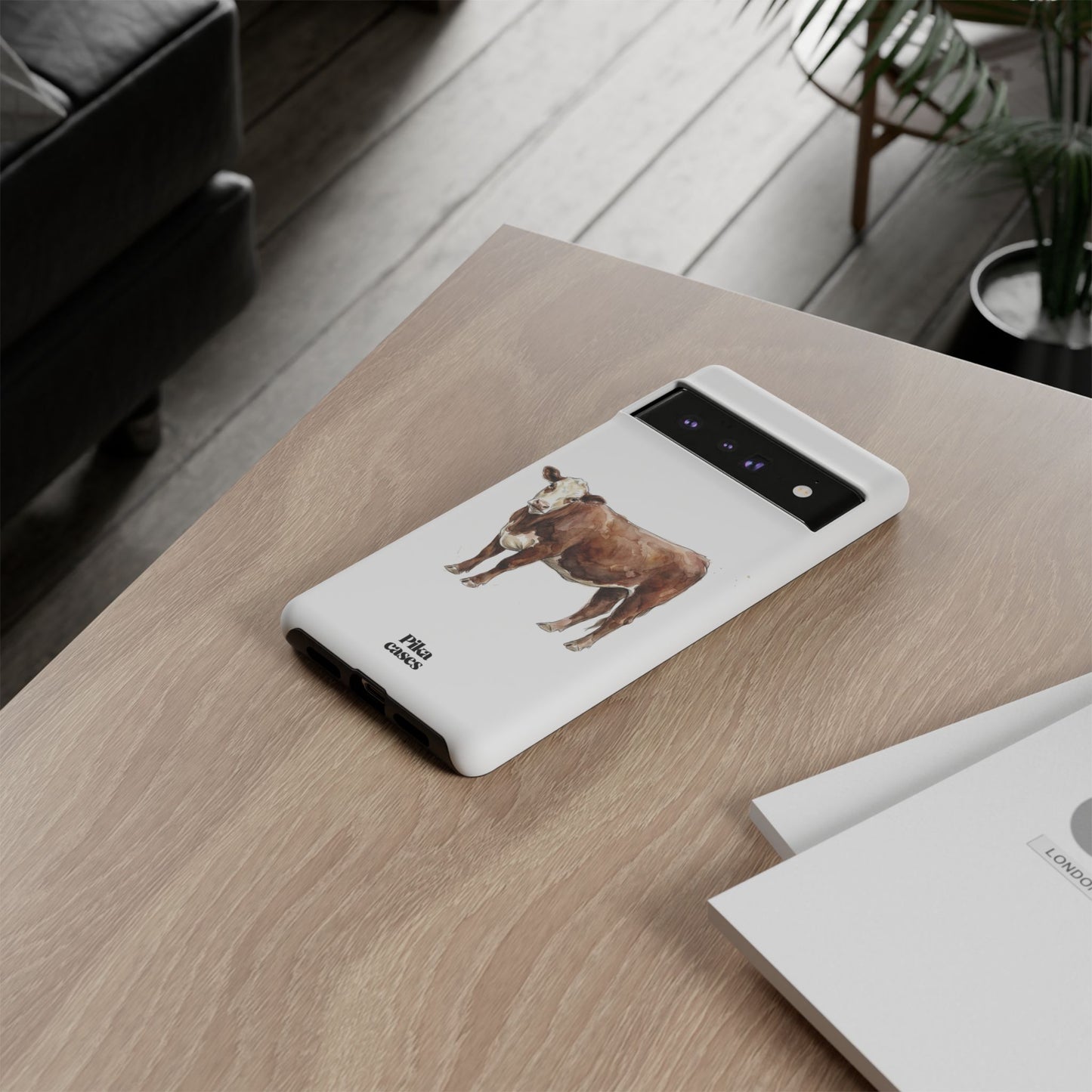 Hereford Cow Phone Case