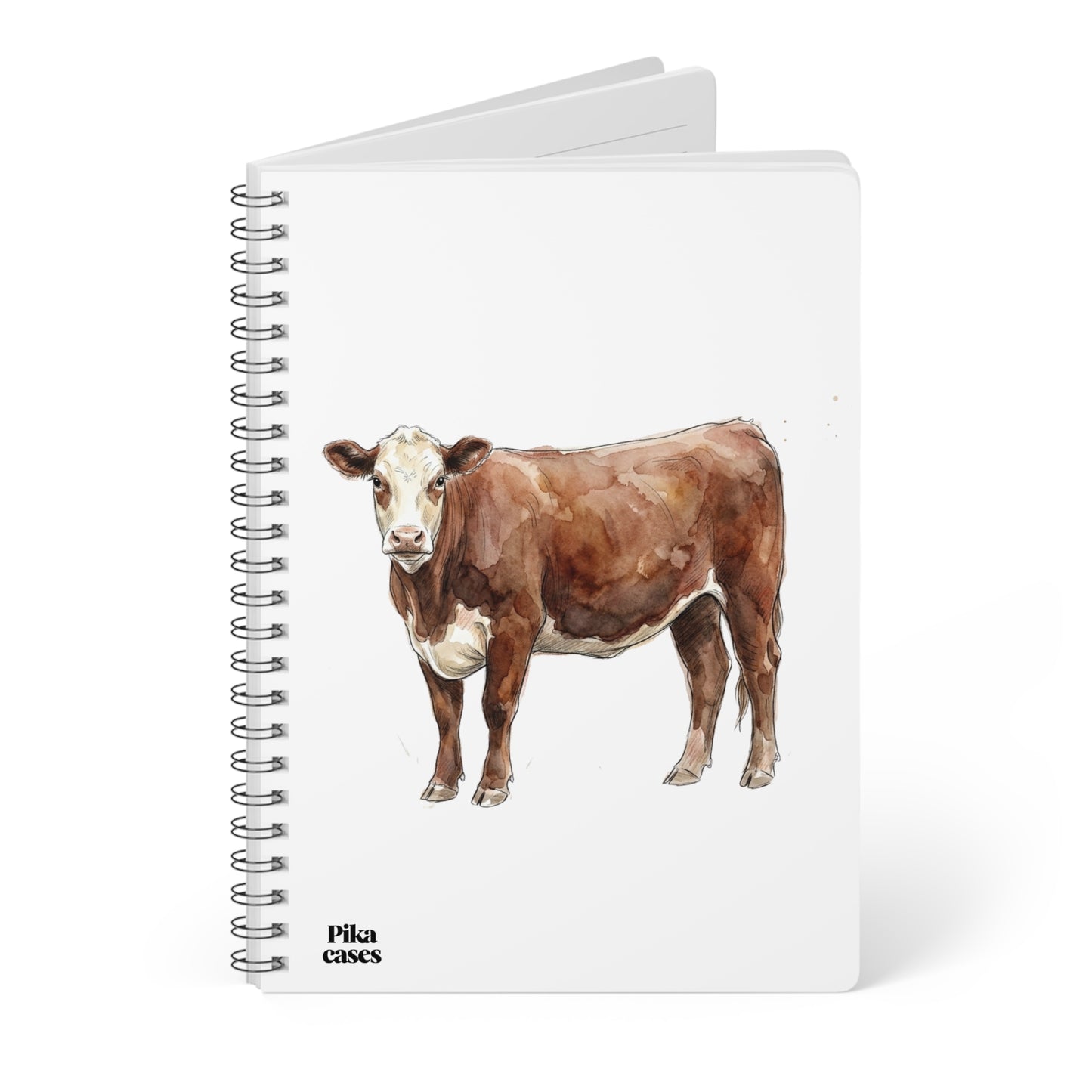 A5 Hereford Cow Notebook