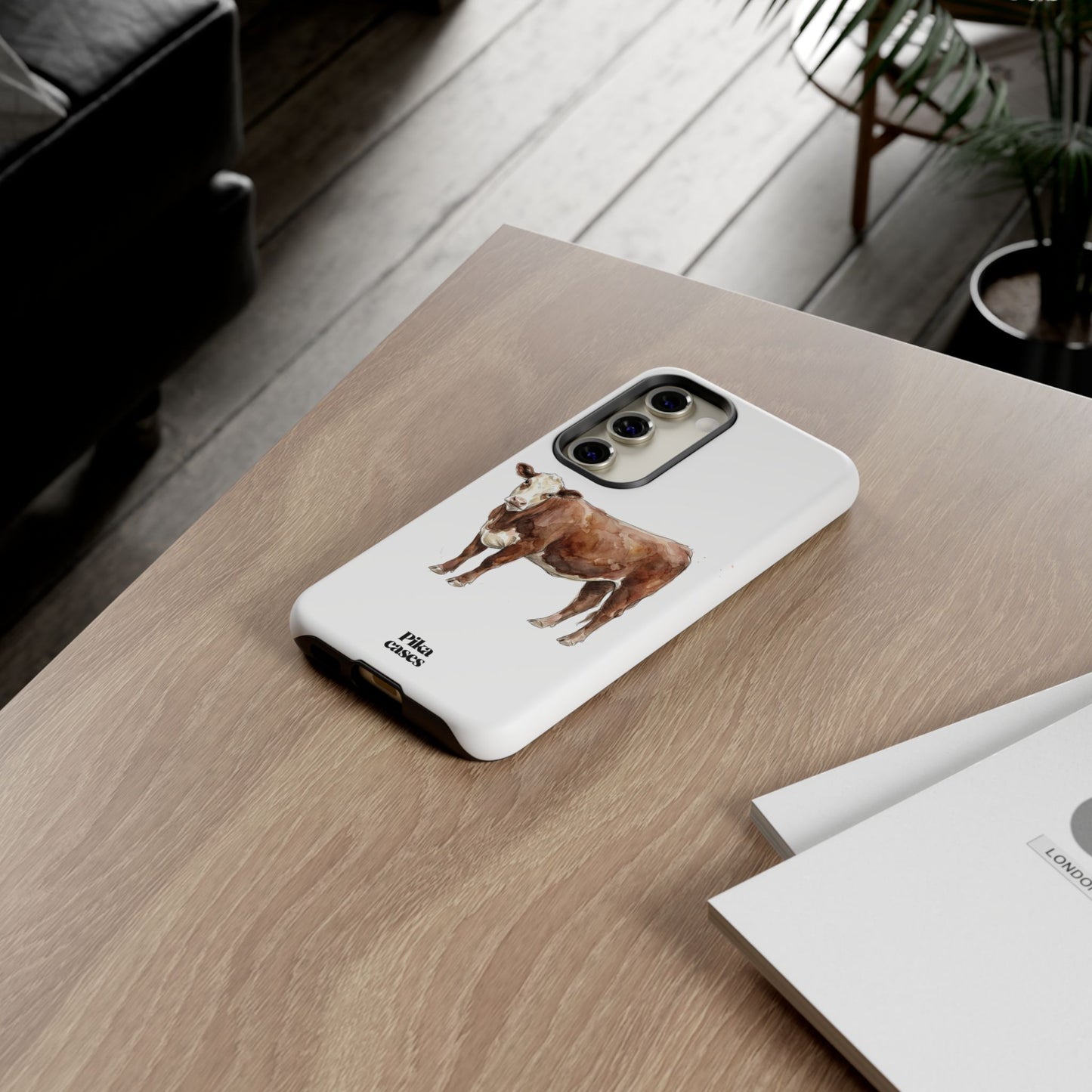 Hereford Cow Phone Case