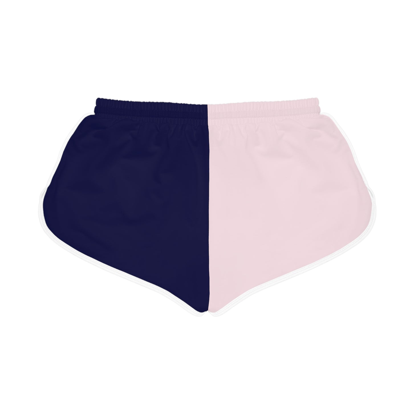 Navy & Pink Relaxed Shorts