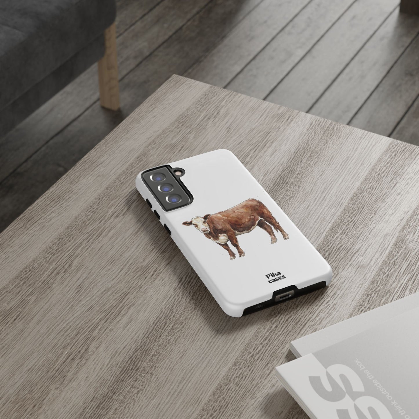 Hereford Cow Phone Case