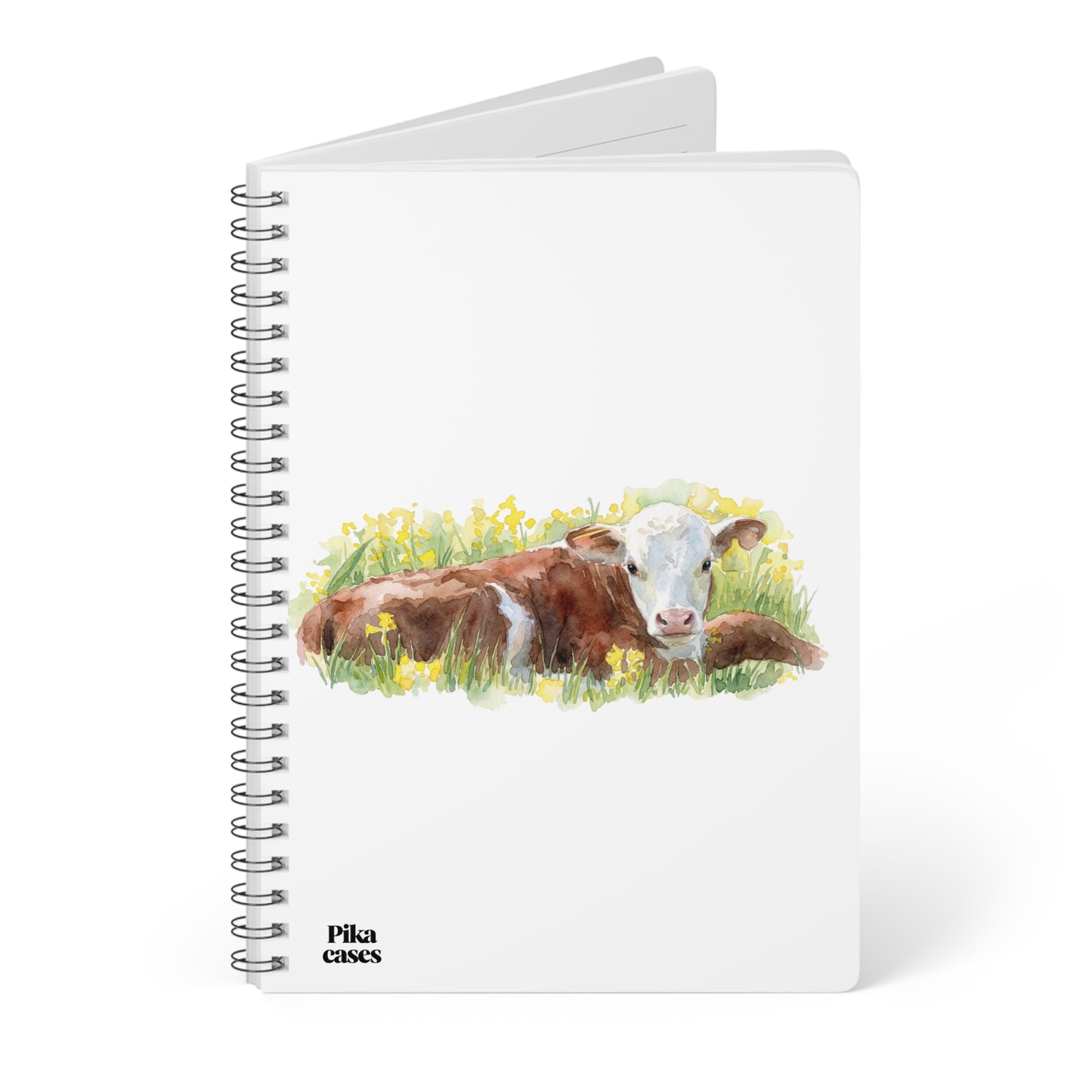 A5 Hereford Cow Notebook
