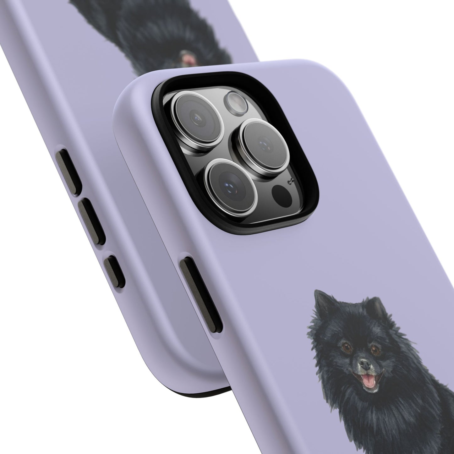 Black Pomeranian Phone Case