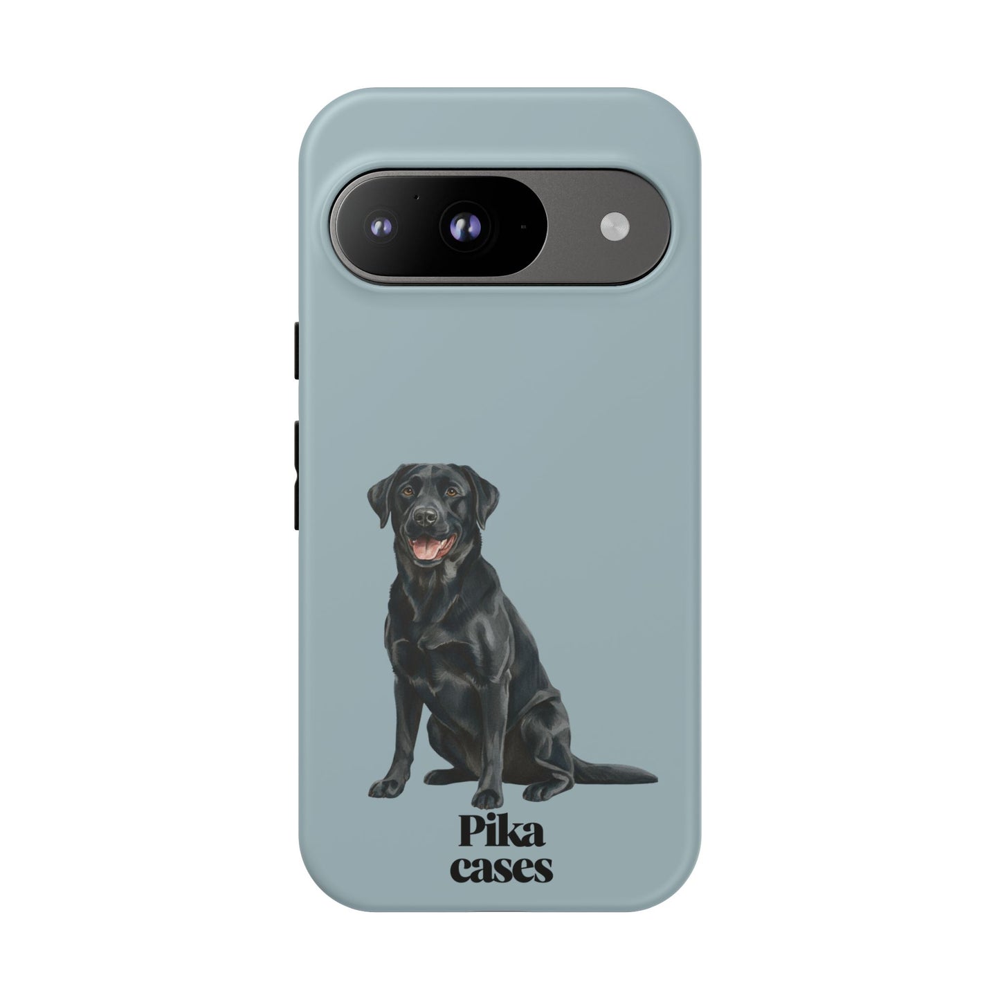 Black Labrador phone case