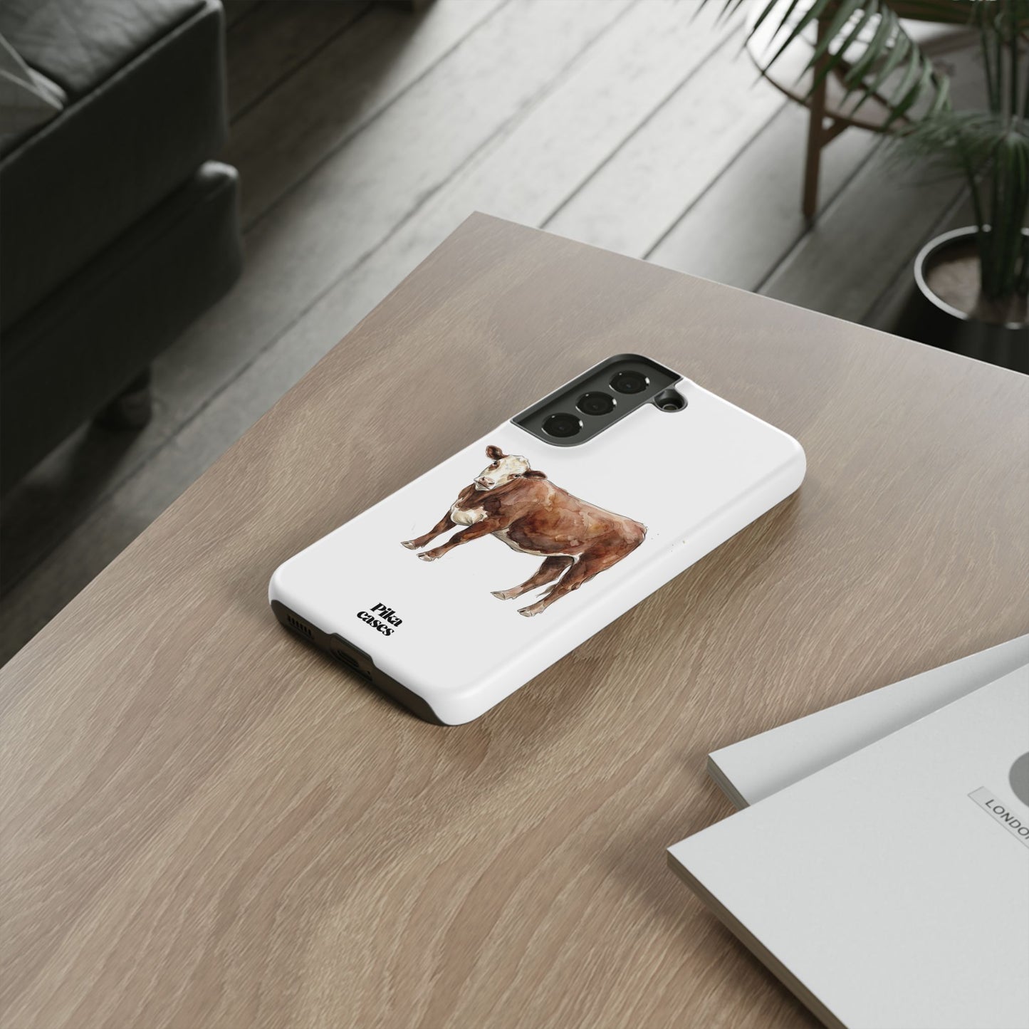 Hereford Cow Phone Case