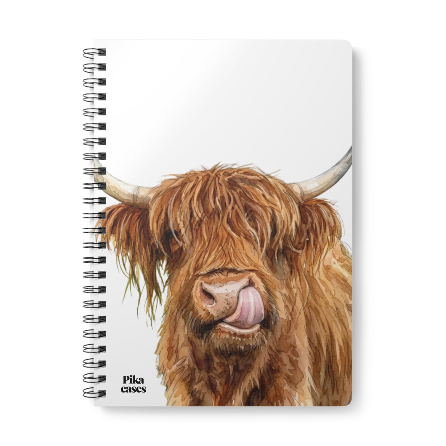 A5 Highland Cow Notebook