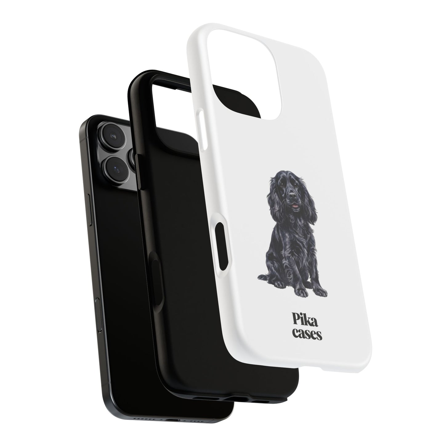 Black Spaniel Tough Phone Case