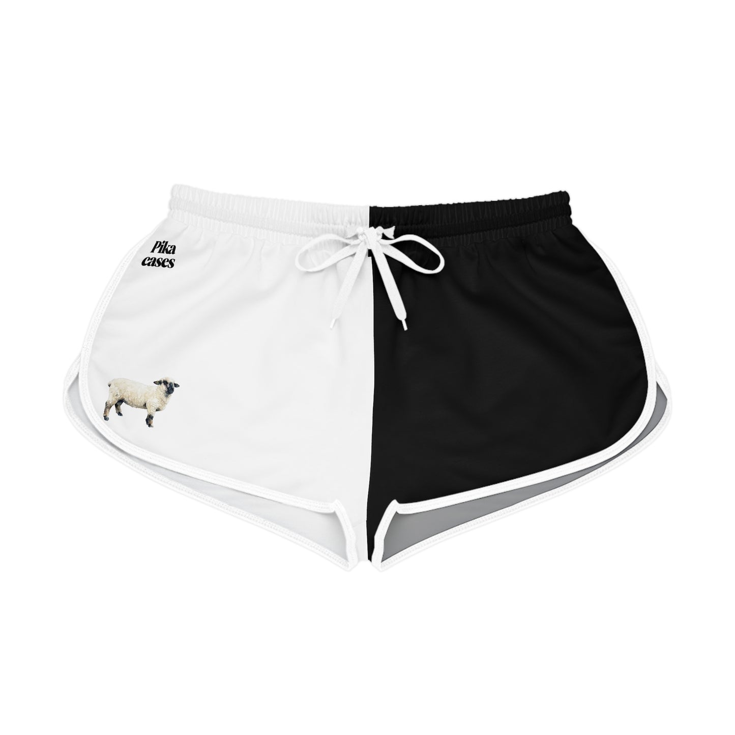 Hampshire Sheep Black & White Relaxed Shorts