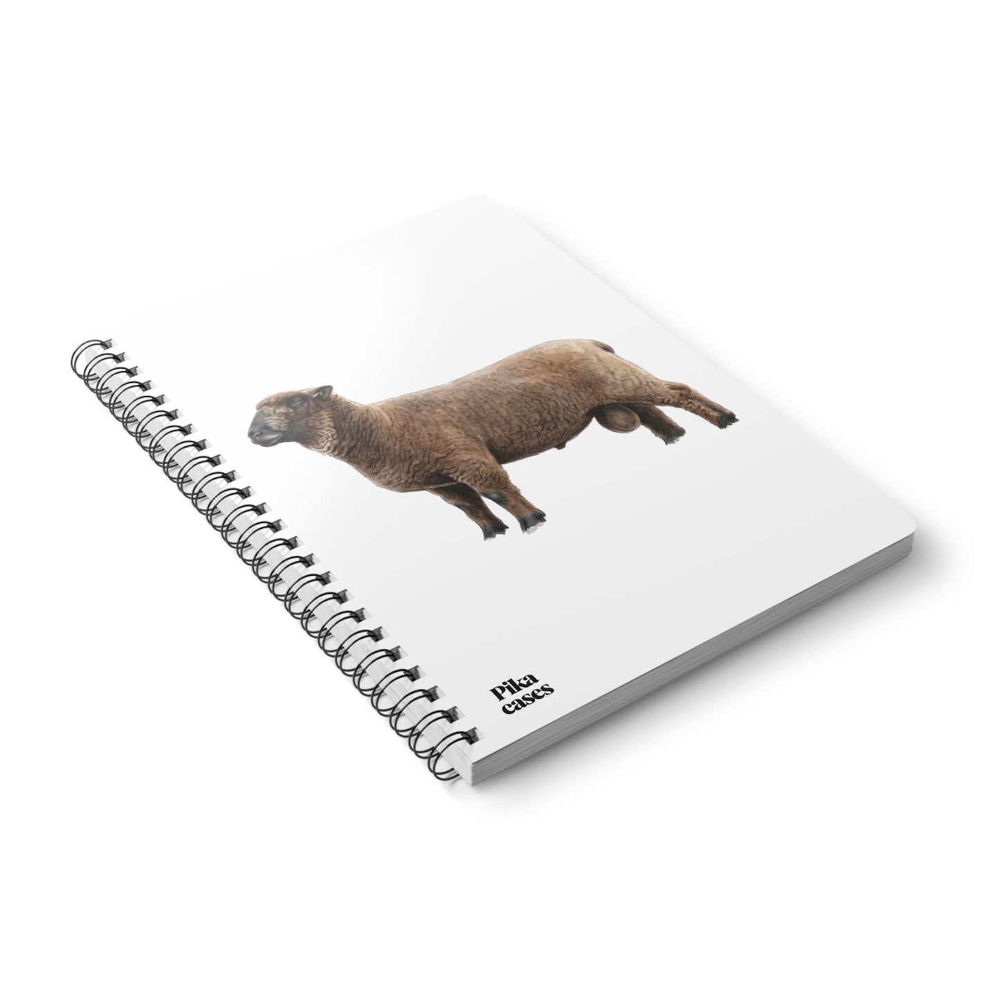 Coloured Ryeland Sheep Notebook