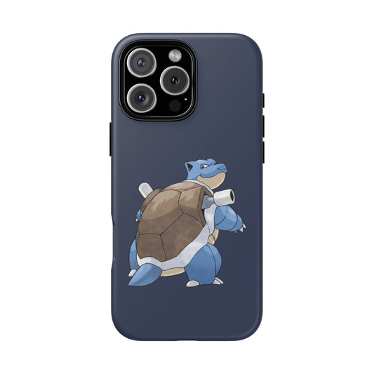 Blue Turtle Warrior phone case | navy slim protective case