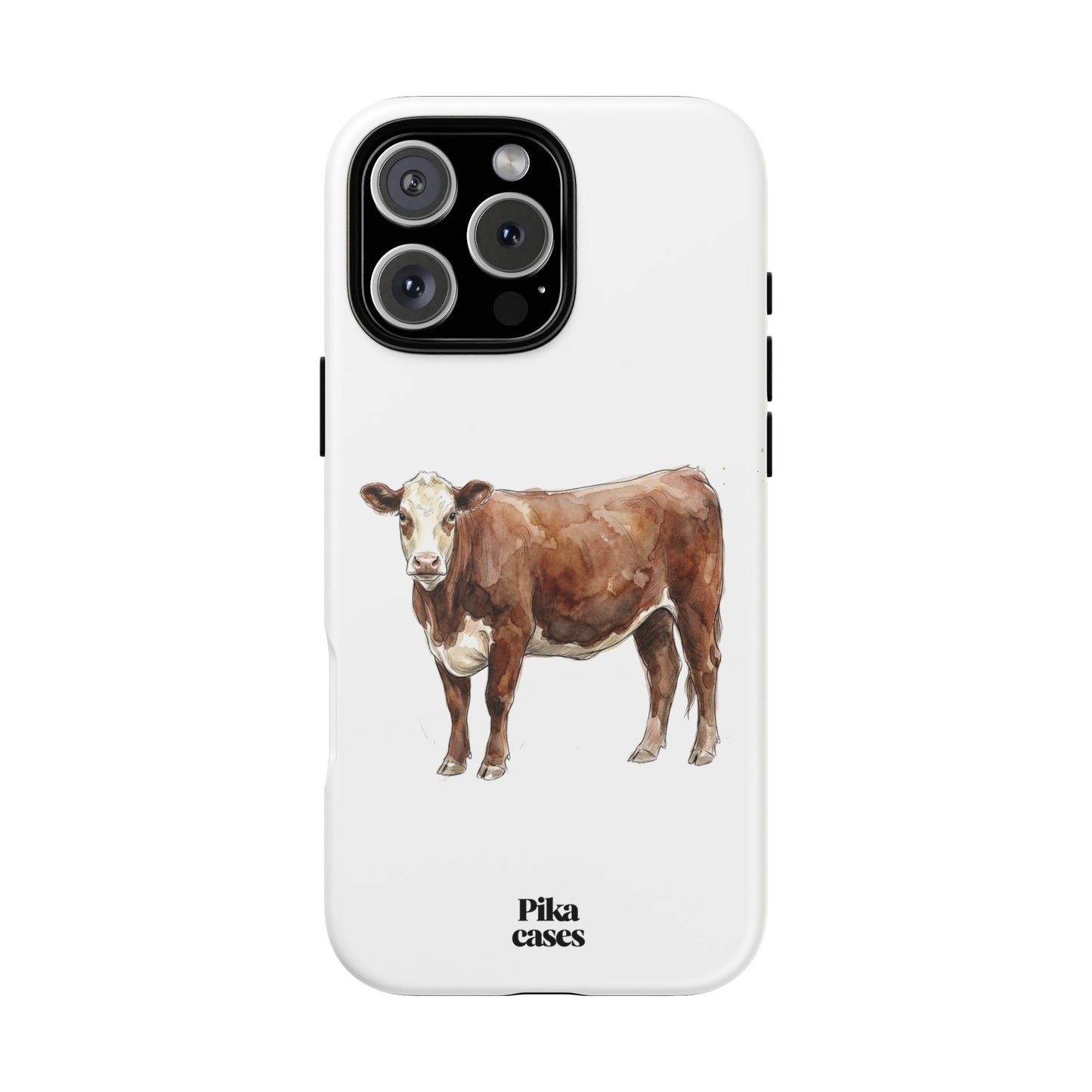Hereford Cow Phone Case