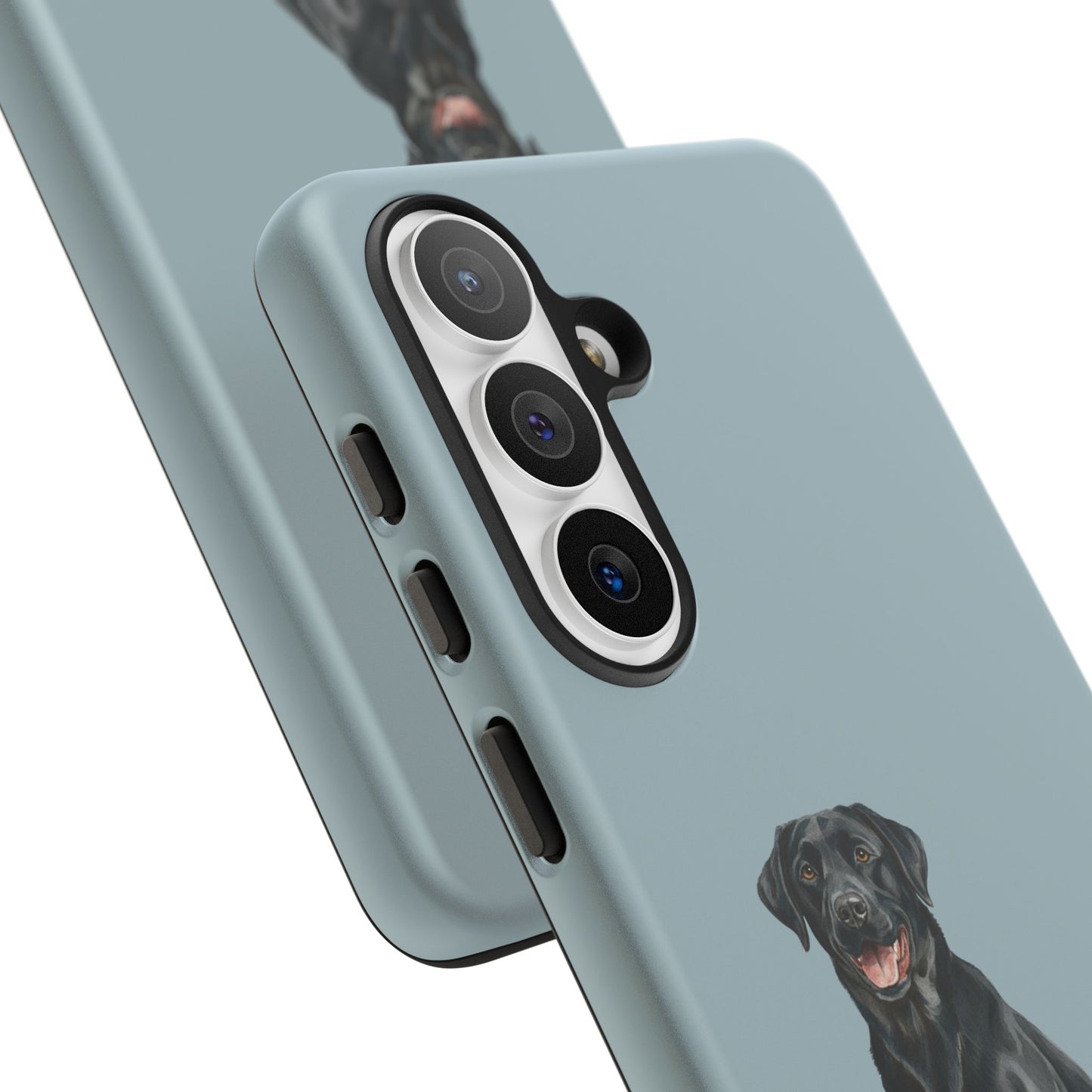 Black Labrador phone case