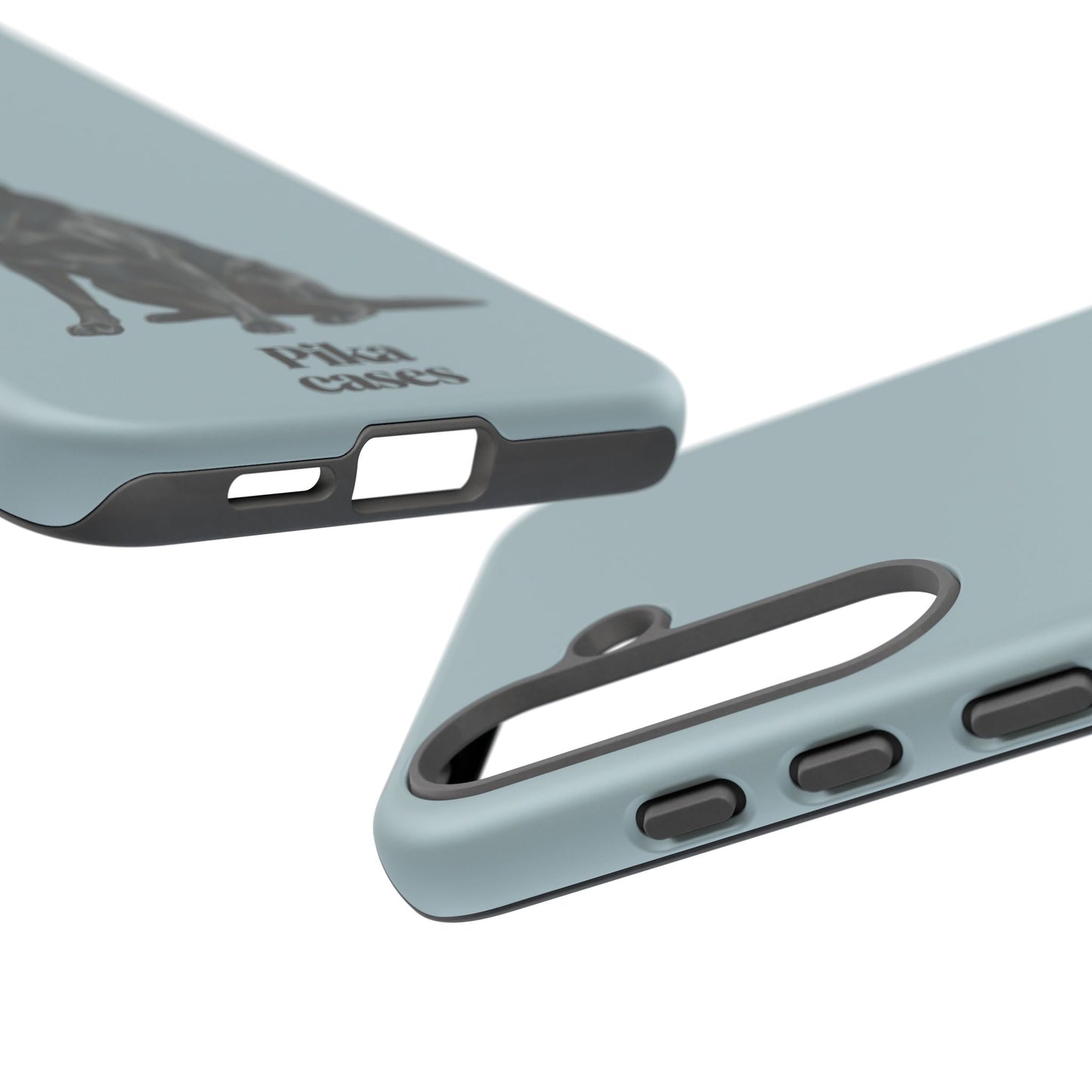Black Labrador phone case
