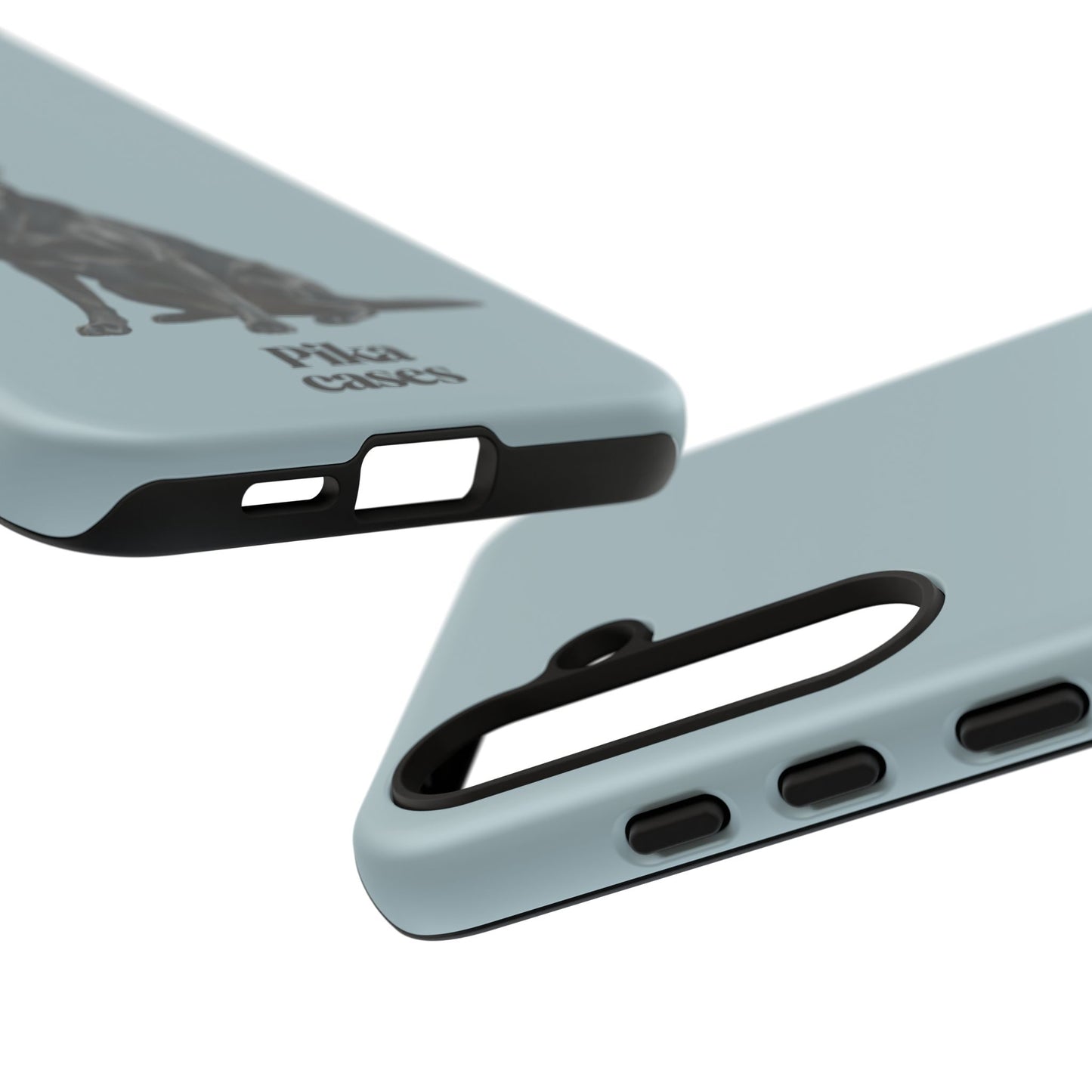 Black Labrador phone case