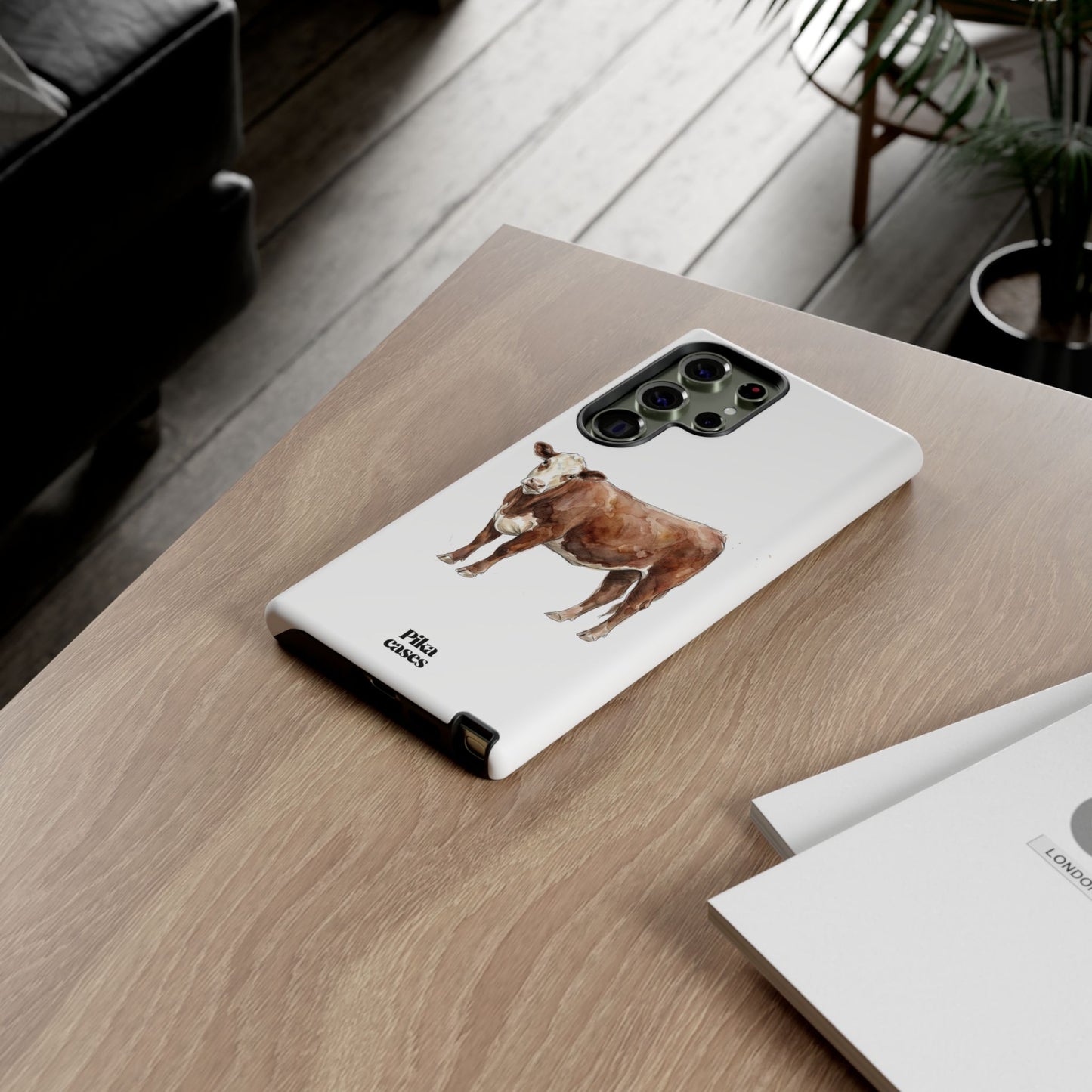 Hereford Cow Phone Case