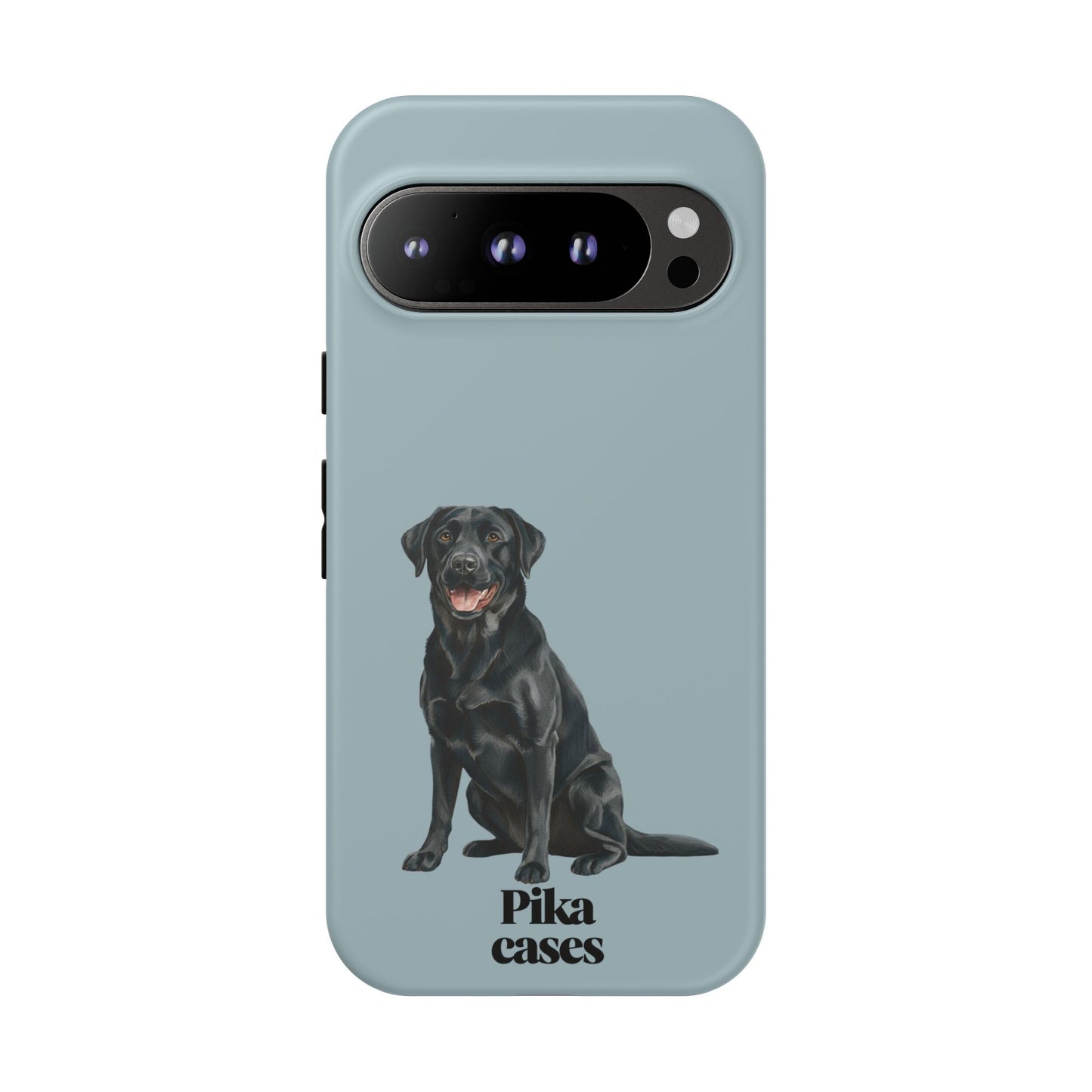 Black Labrador phone case