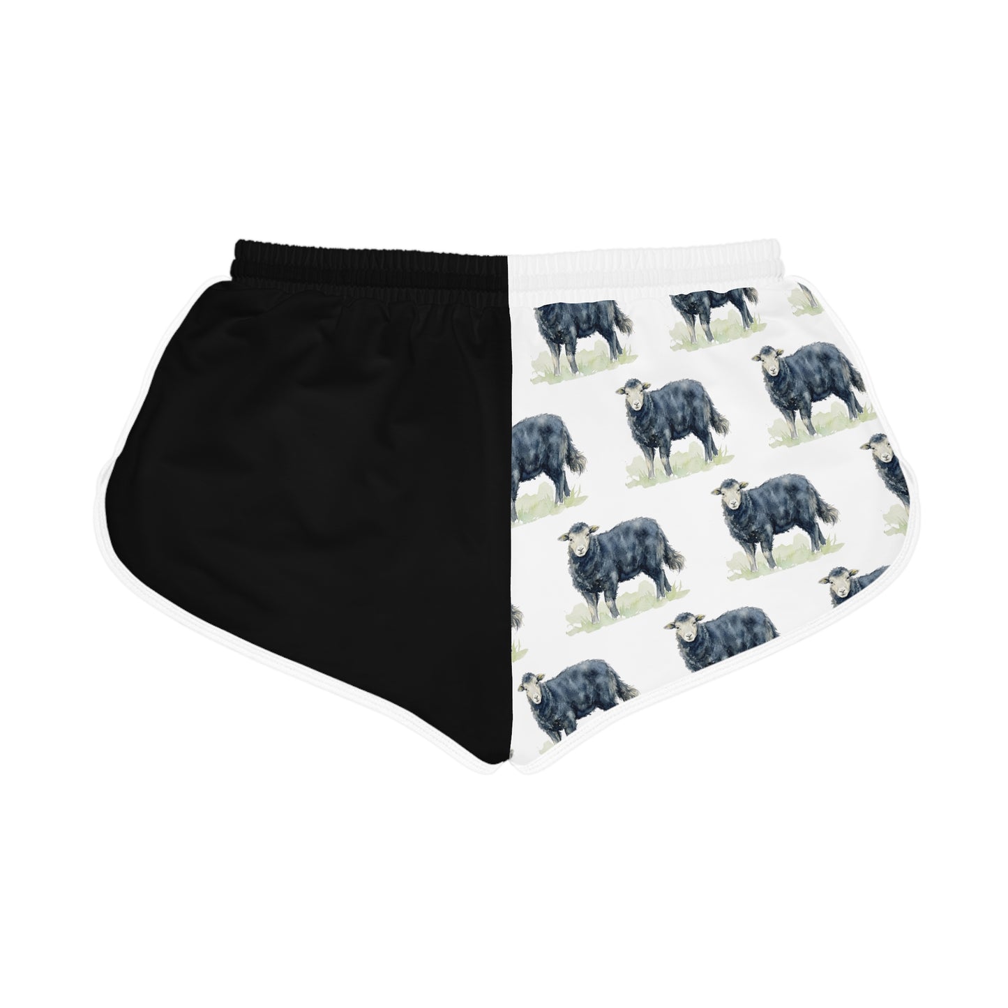 Herdwick Black & White Relaxed Shorts