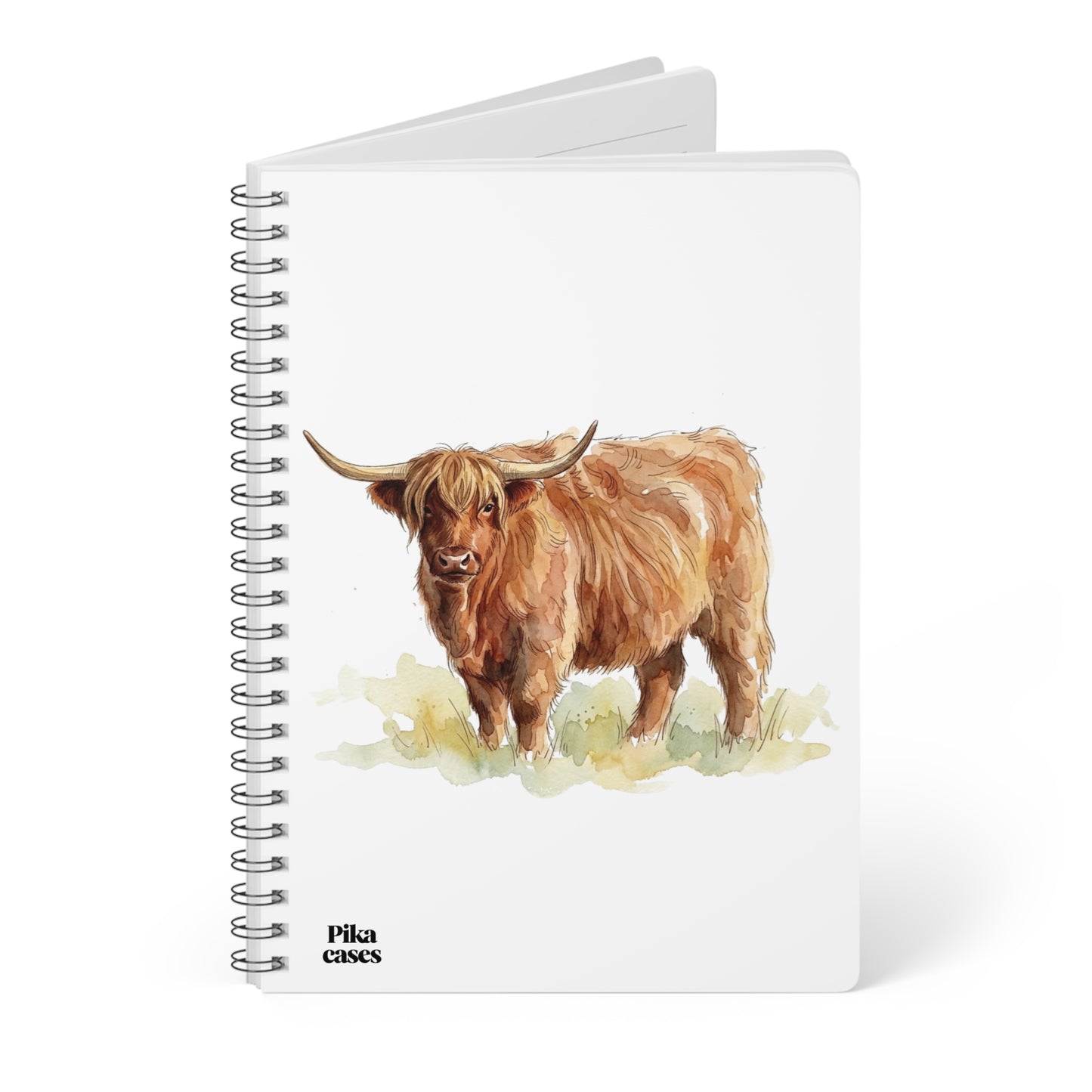 A5 Highland Cow Notebook