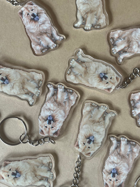 Chow Chow Keyring