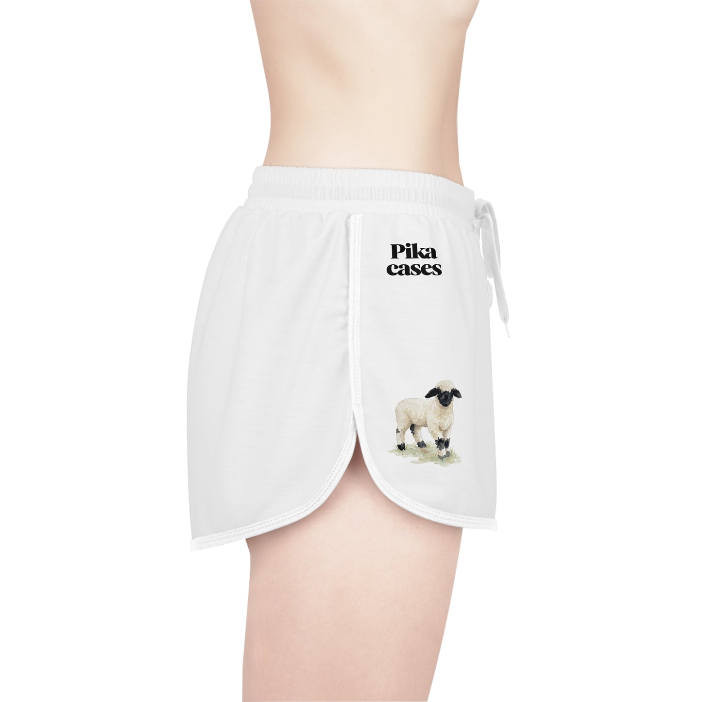 Valais Blacknose Black & White Relaxed Shorts