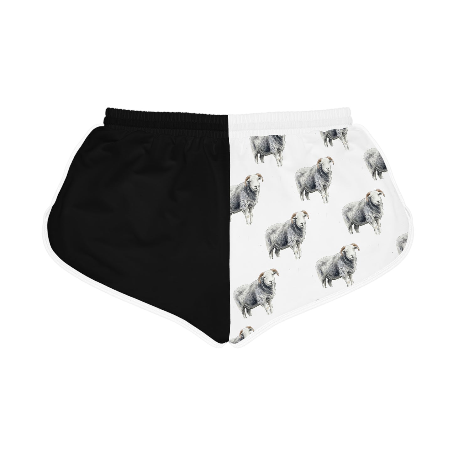 Herdwick Black & White Relaxed Shorts