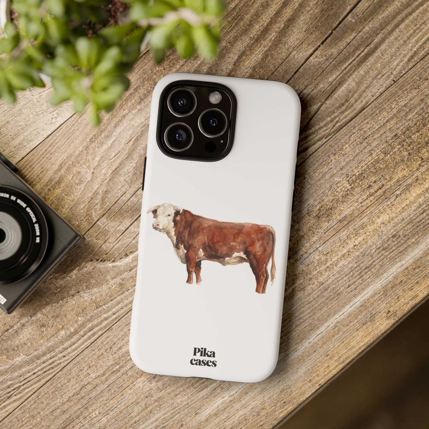Hereford Cow Phone Case