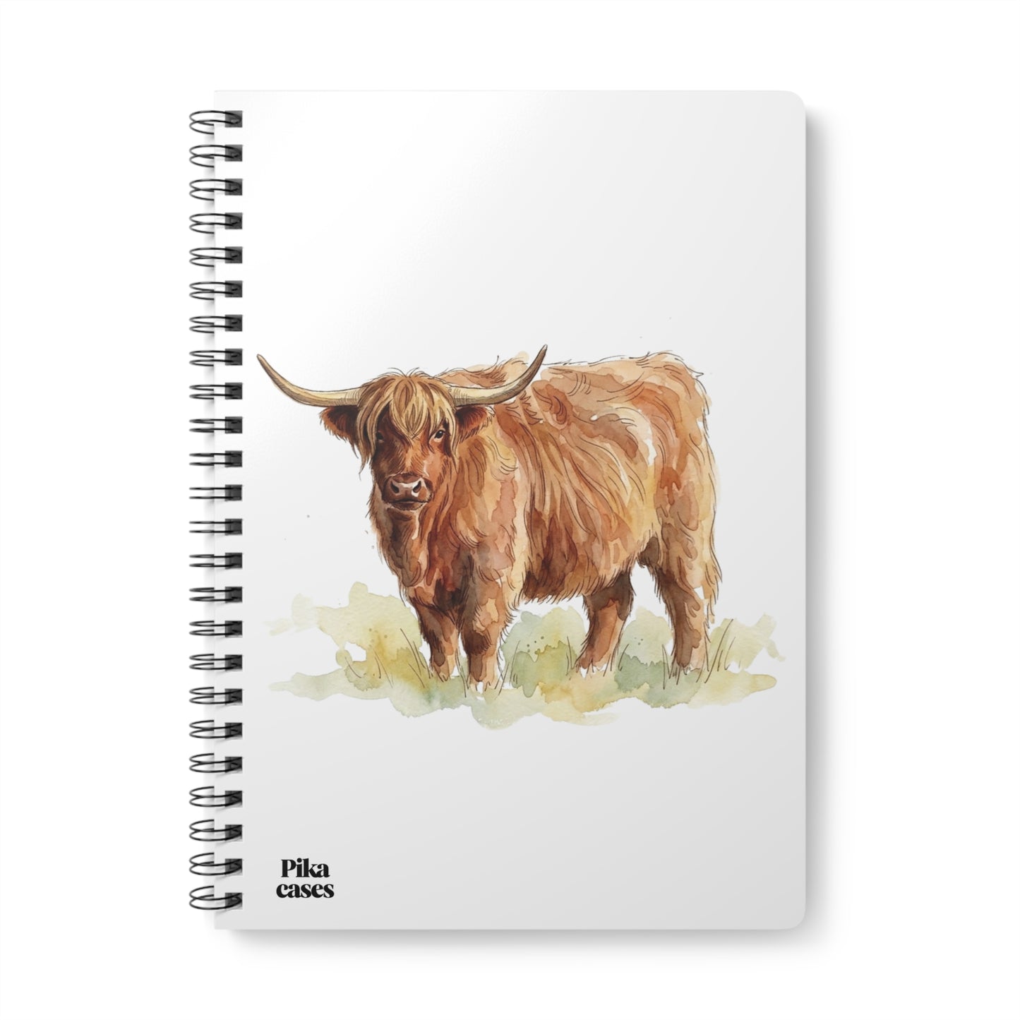 A5 Highland Cow Notebook