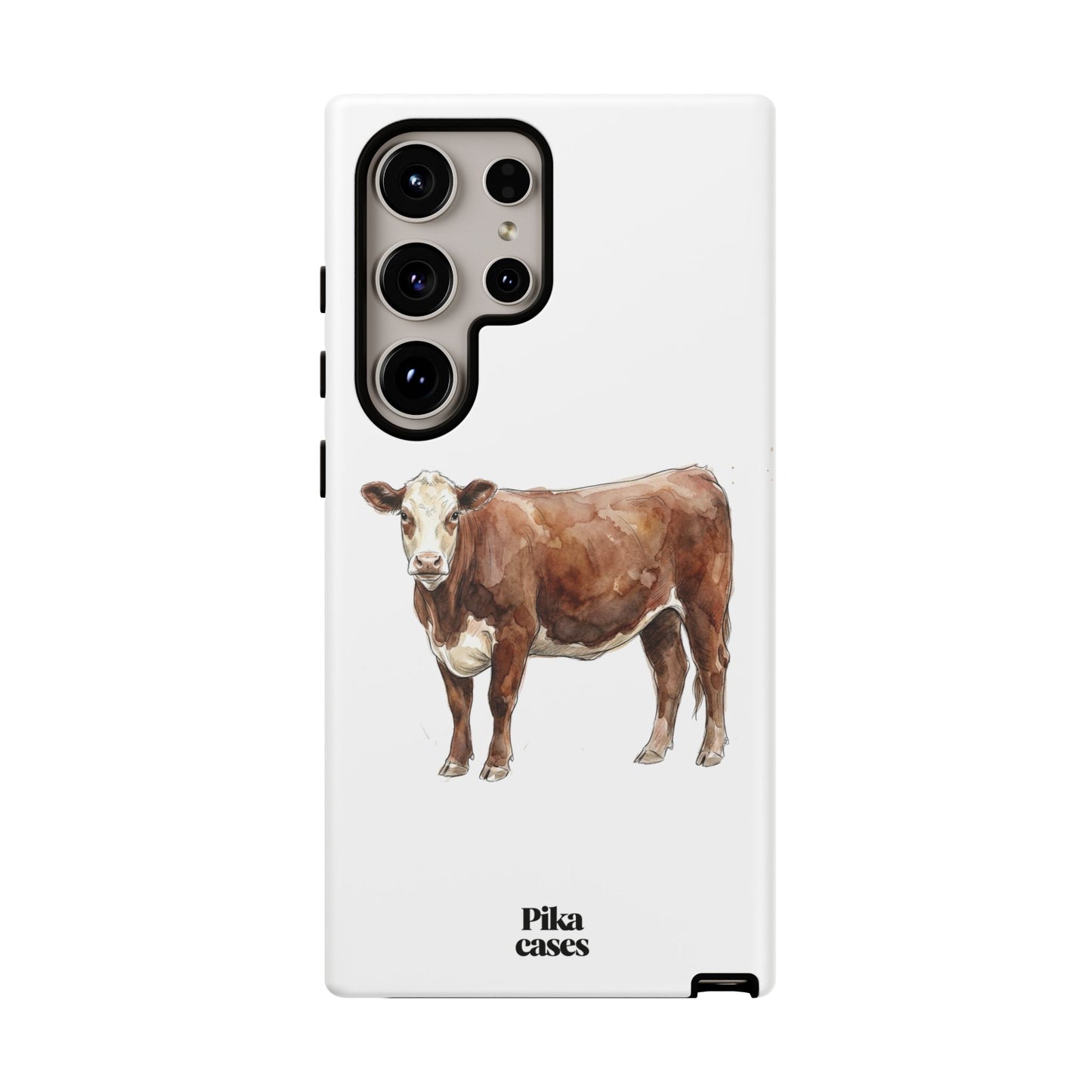 Hereford Cow Phone Case
