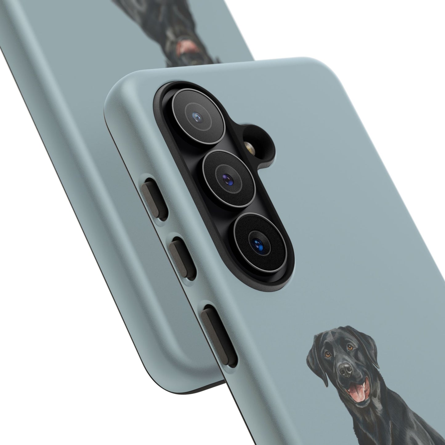 Black Labrador phone case