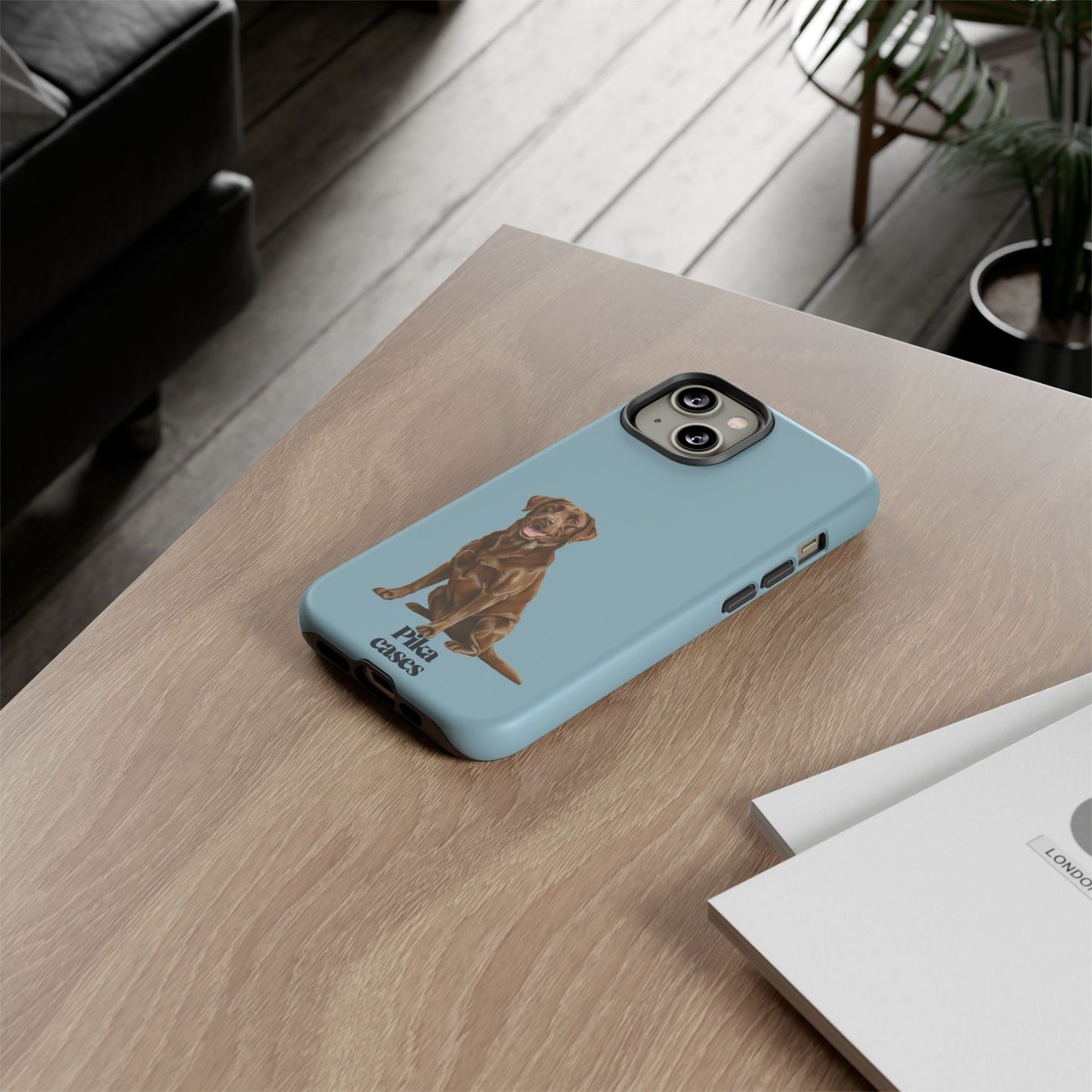 Chocolate Labrador Phone Case