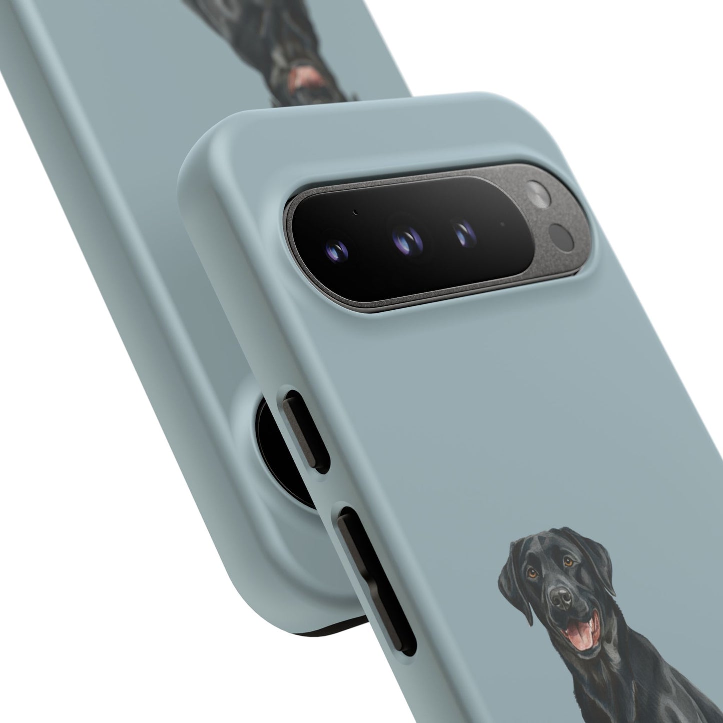 Black Labrador phone case