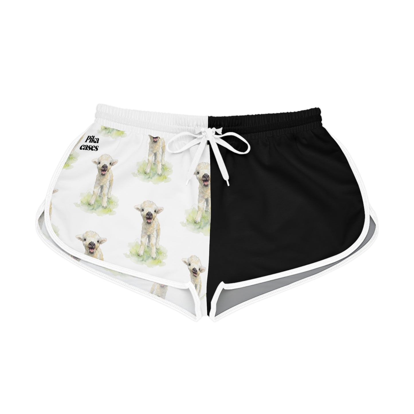 Grey faced Dartmoor Black & White Relaxed Shorts