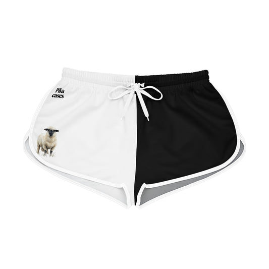 Hampshire Sheep Black & White Relaxed Shorts