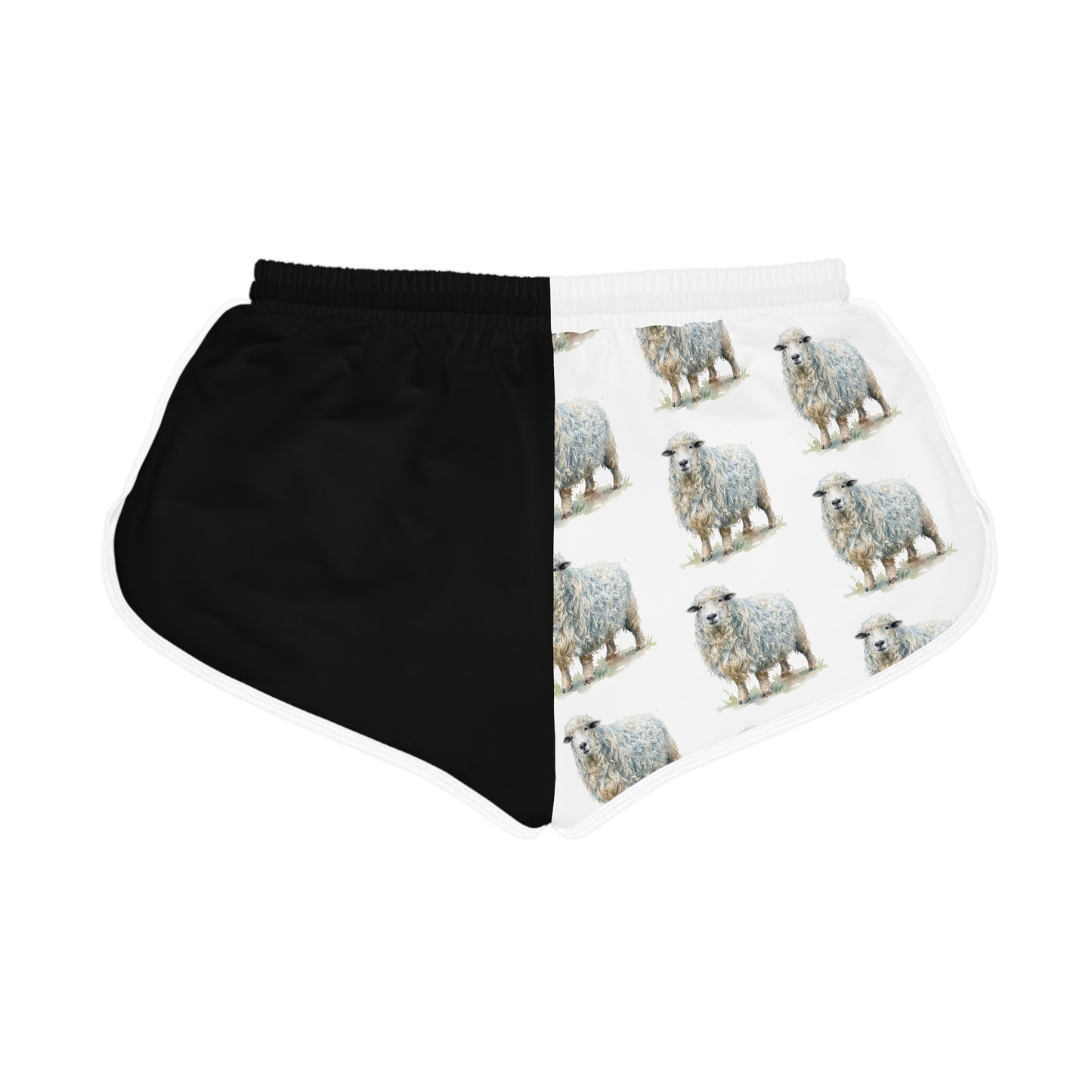 Grey faced Dartmoor Black & White Relaxed Shorts