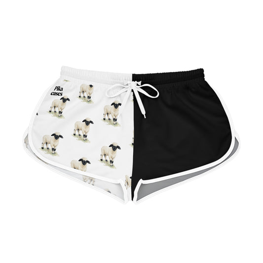 Valais Blacknose Black & White Relaxed Shorts