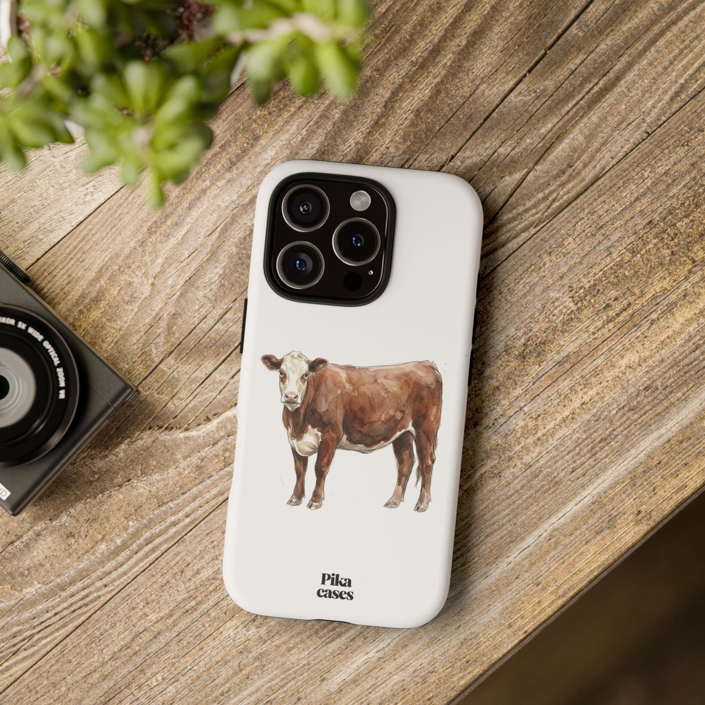 Hereford Cow Phone Case