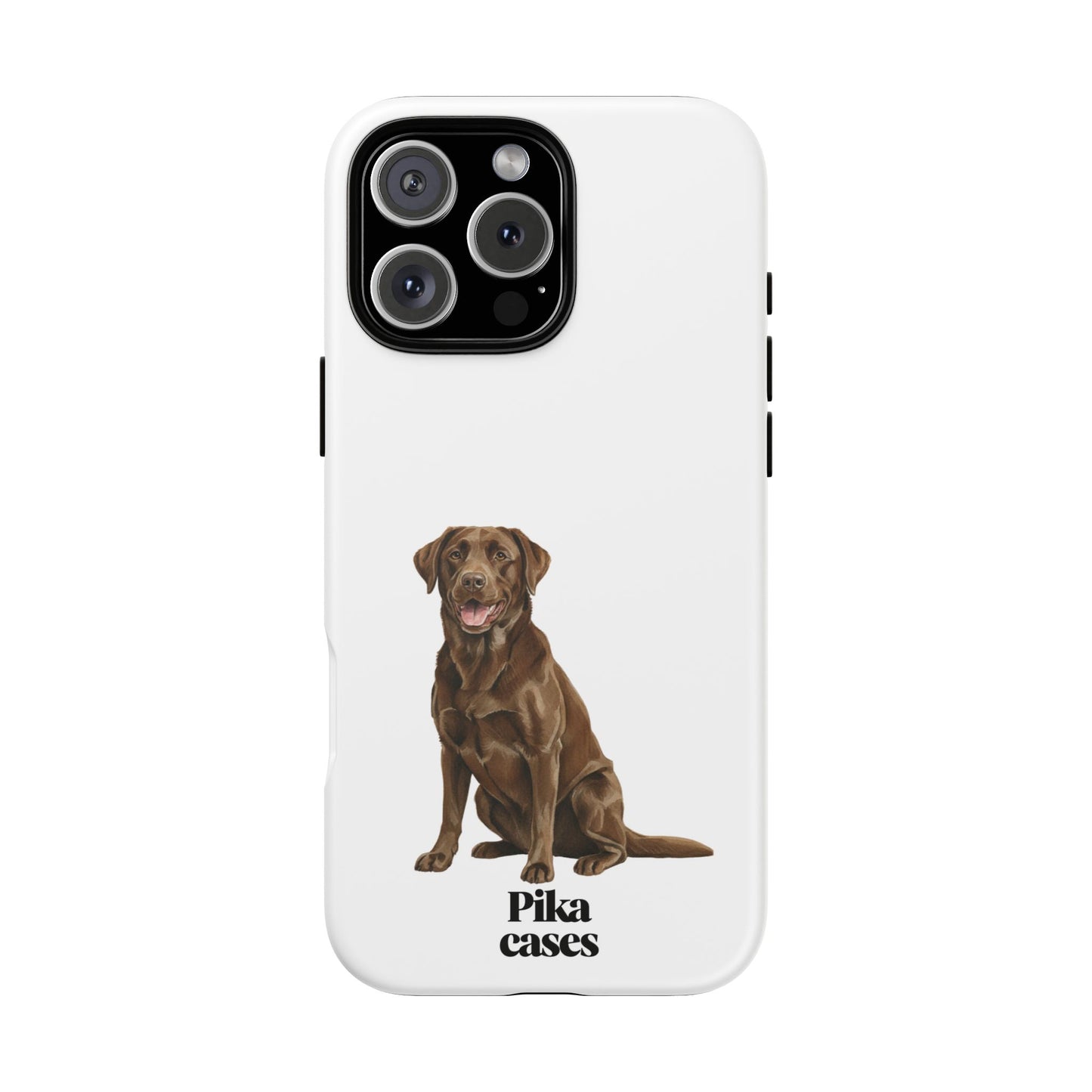 Chocolate Labrador Phone Case