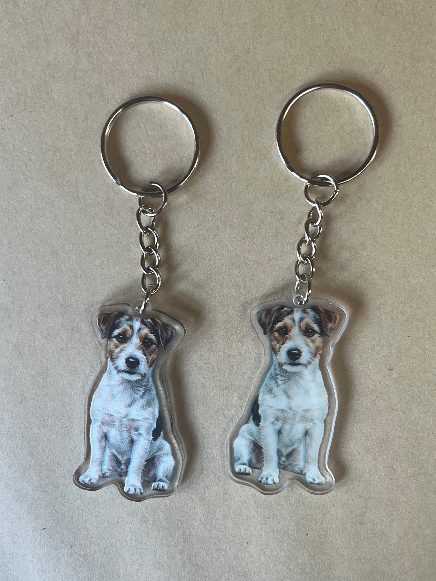 Jack Russell Keyring