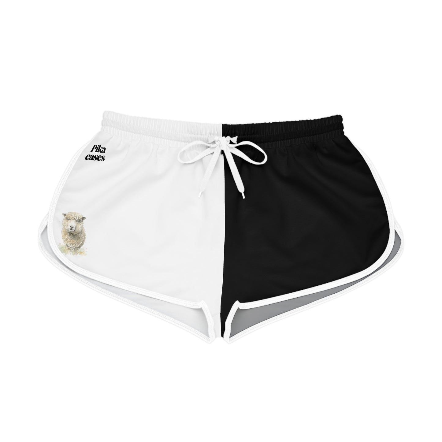 Ryeland Black & White Relaxed Shorts