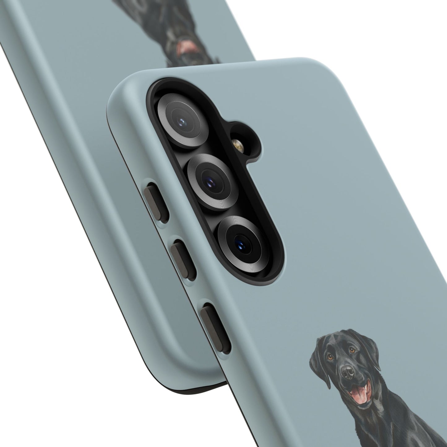 Black Labrador phone case