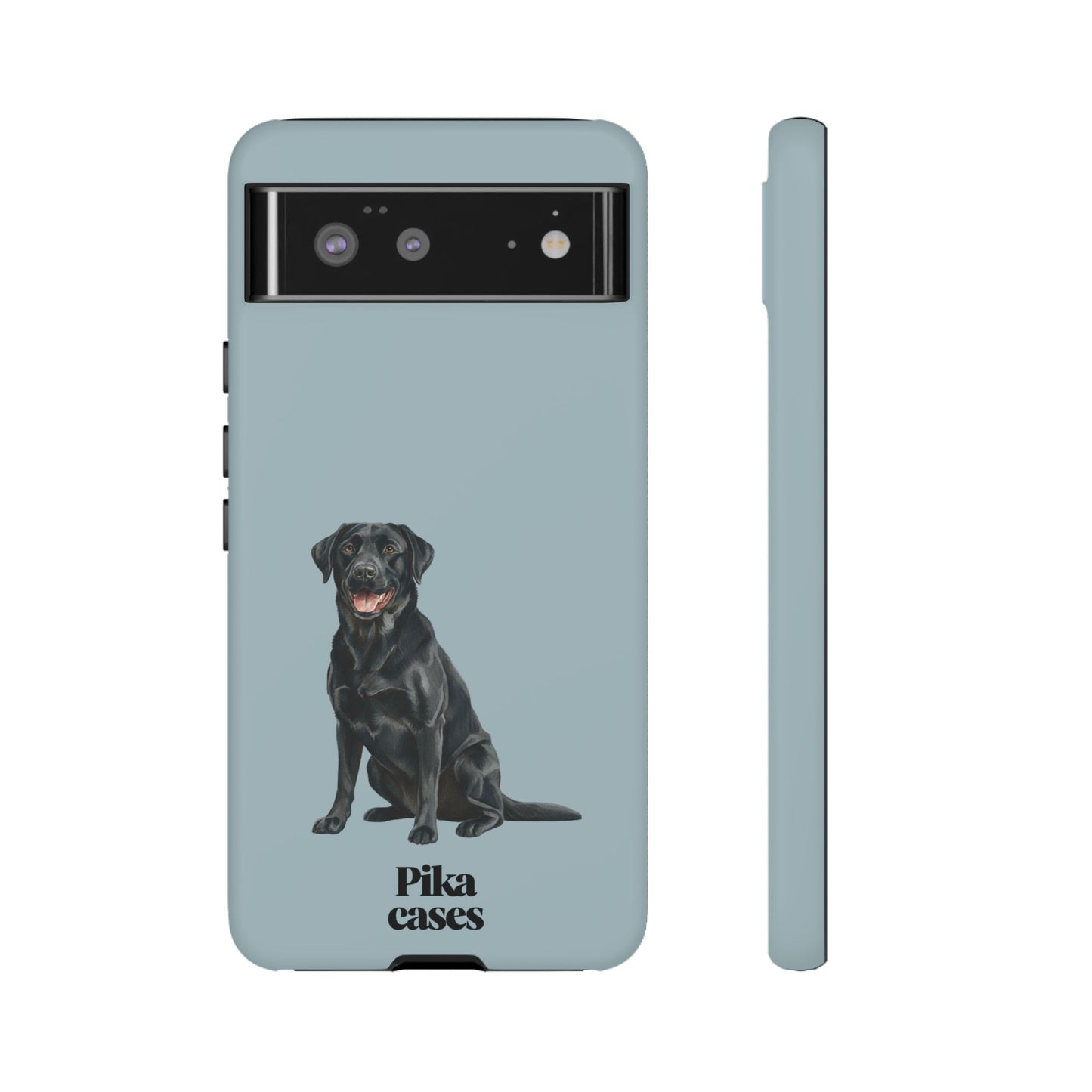 Black Labrador phone case