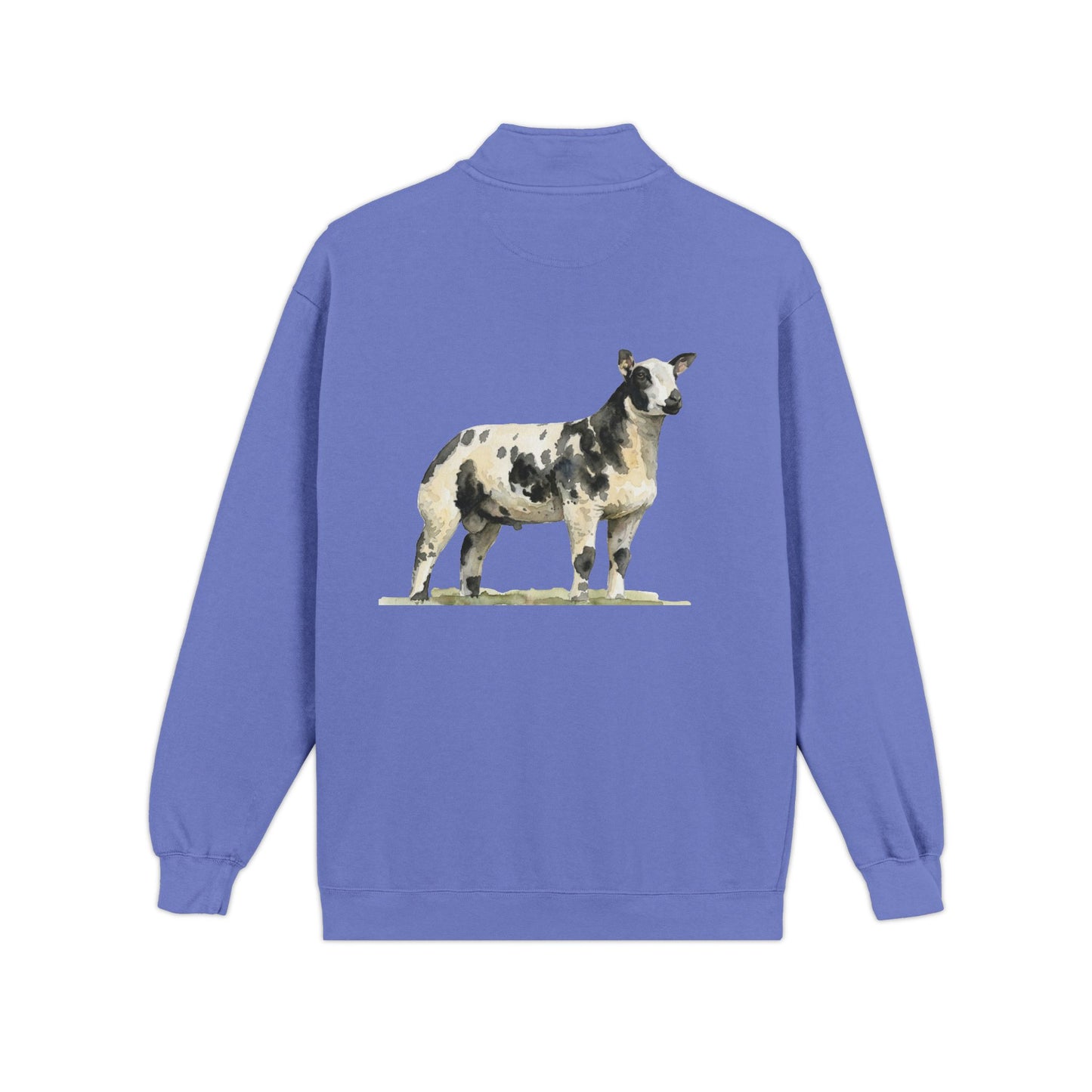 Dutch Spotted Quarter-Zip Sweatshirt
