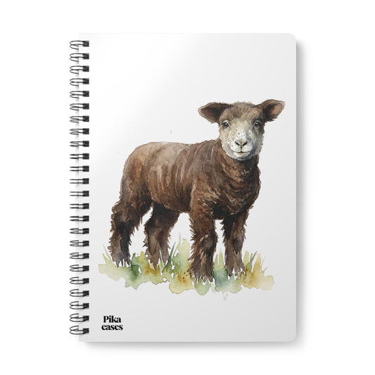 Coloured Ryeland Sheep Notebook
