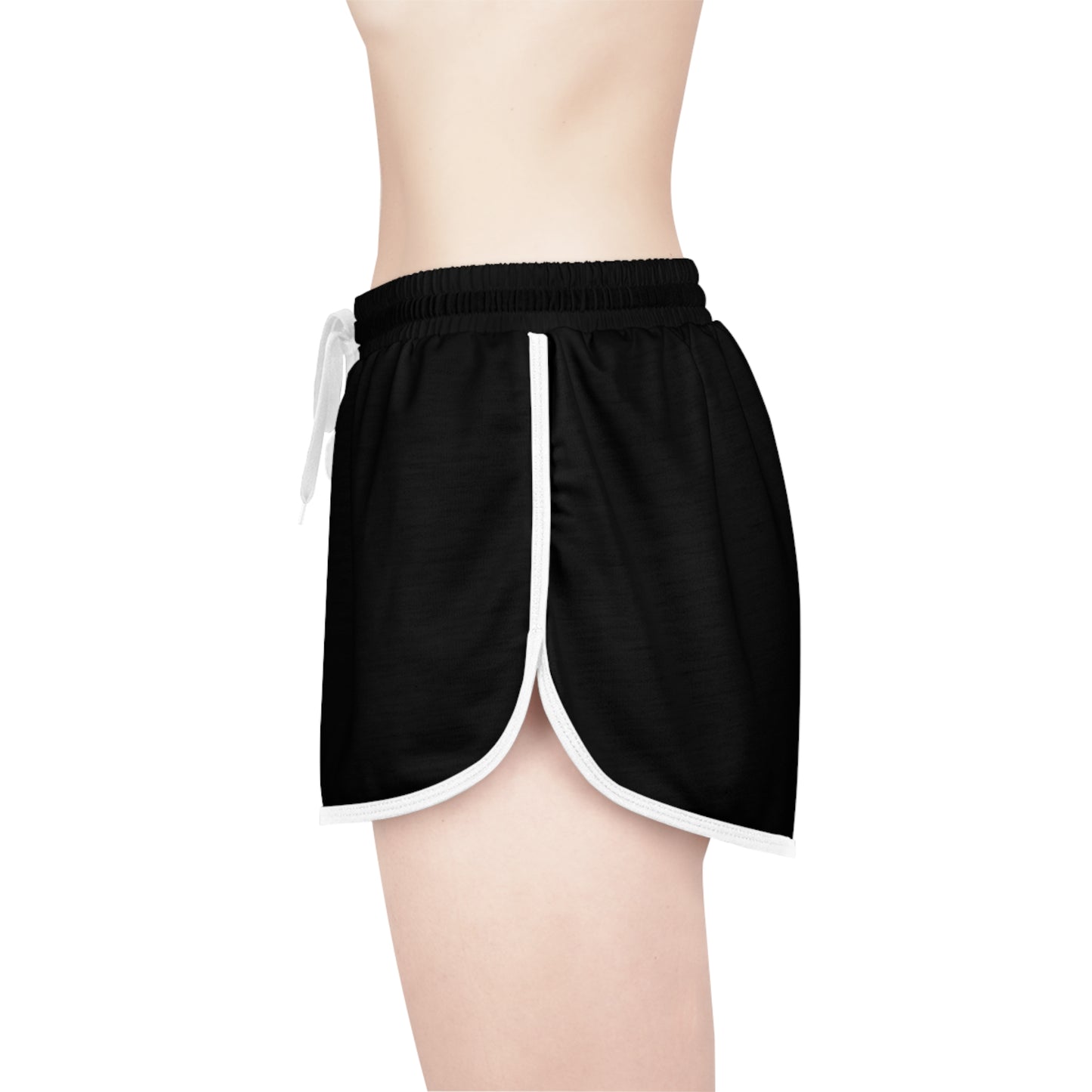 Horse Black & White Relaxed Shorts