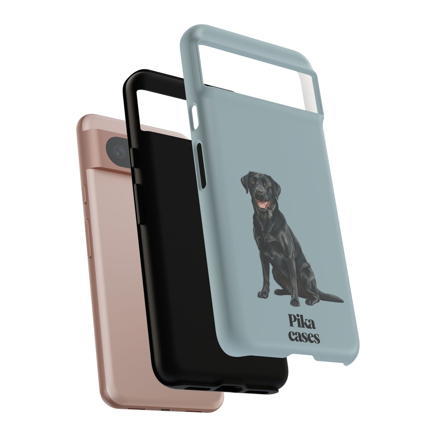 Black Labrador phone case