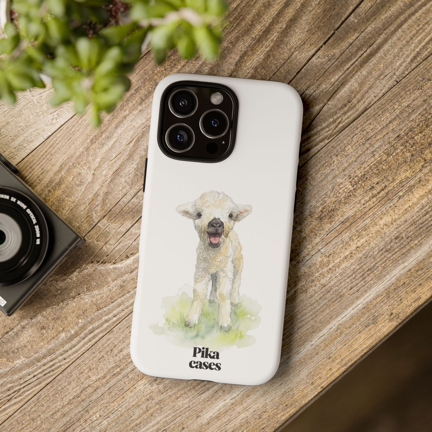 Grey Face Dartmoor Sheep Phone Case