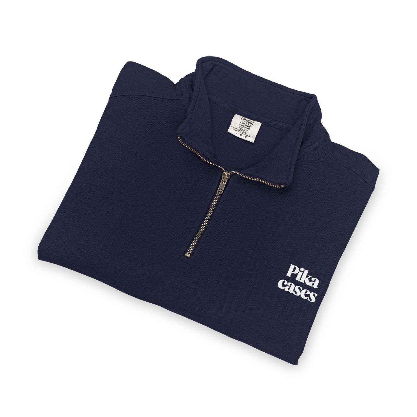 Coloured Ryeland Quarter-Zip Sweatshirt