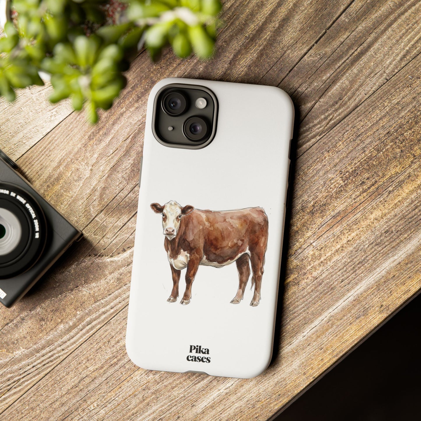 Hereford Cow Phone Case
